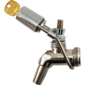 Faucet Lock for Perlick 630, 307, 308, 312x, 408, 410, 425 & 525 series faucets