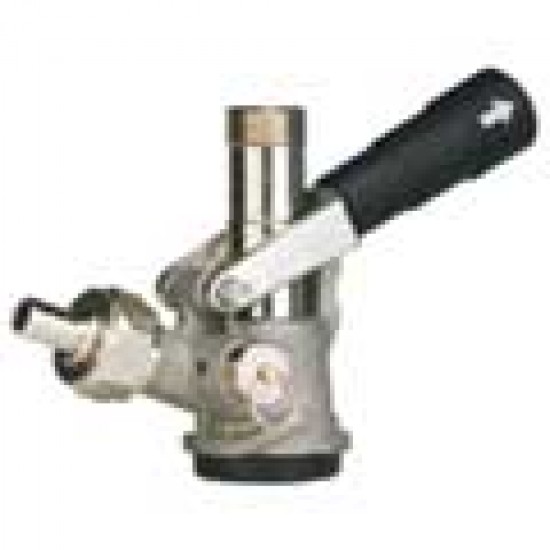 36000GS Perlick Keg Coupler for Domestic Keg Connection Stainless Steel